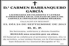 Carmen Barranquero García